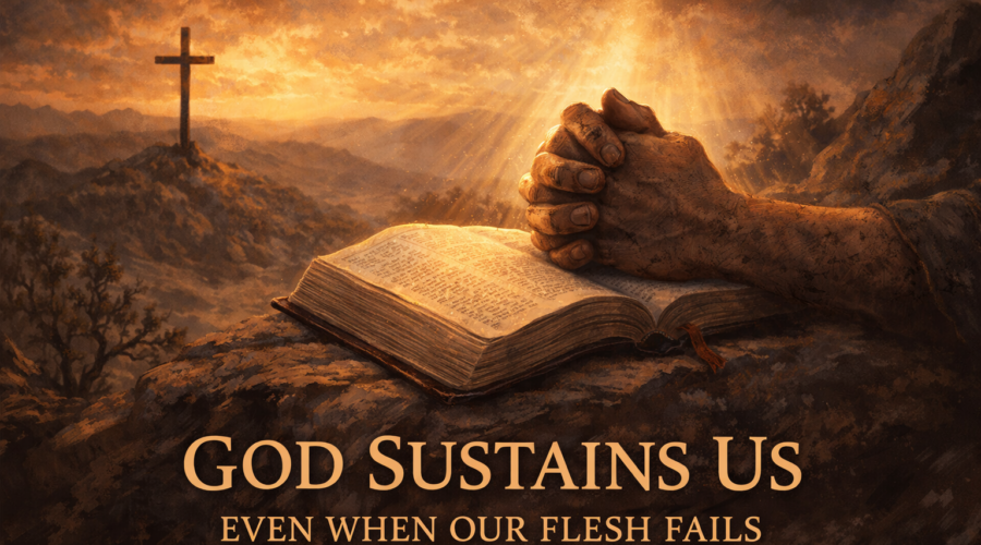 God Sustains Us When Our Flesh Fails