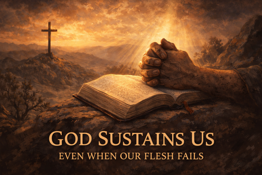 God Sustains Us When Our Flesh Fails