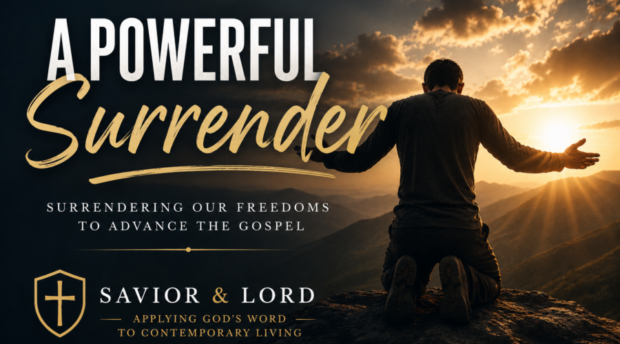 A Powerful Surrender