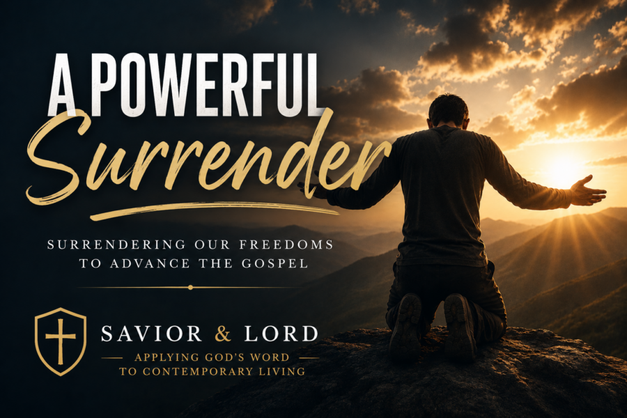 A Powerful Surrender