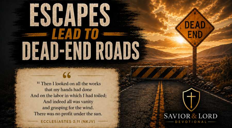 Escapes Lead to Dead-end Roads