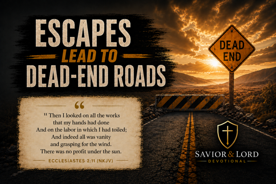 Escapes Lead to Dead-end Roads